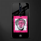 scribbled david michelangelo glass case for oppo f11 pro image