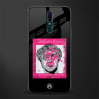 scribbled david michelangelo glass case for oppo a9 image