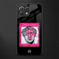 scribbled david michelangelo glass case for mi 11 lite image