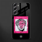 scribbled david michelangelo glass case for samsung galaxy s21 image