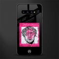 scribbled david michelangelo glass case for samsung galaxy s10 plus image
