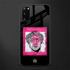 scribbled david michelangelo glass case for samsung galaxy s20 image