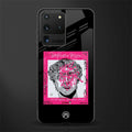 scribbled david michelangelo glass case for samsung galaxy s20 ultra image