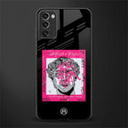 scribbled david michelangelo glass case for samsung galaxy note 20 image
