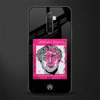 scribbled david michelangelo glass case for realme x2 pro image