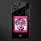 scribbled david michelangelo glass case for oppo f17 pro image