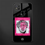 scribbled david michelangelo glass case for redmi 9 image