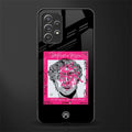 scribbled david michelangelo glass case for samsung galaxy a72 image