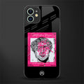 scribbled david michelangelo glass case for iphone 12 mini image