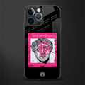 scribbled david michelangelo glass case for iphone 12 pro image