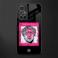 scribbled david michelangelo glass case for redmi 10 prime image