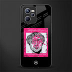 scribbled david michelangelo glass case for realme c35 image