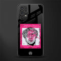 scribbled david michelangelo back phone cover | glass case for samsung galaxy a13 4g