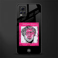 scribbled david michelangelo back phone cover | glass case for vivo v21e 4g