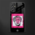 scribbled david michelangelo back phone cover | glass case for samsung galaxy a54 5g
