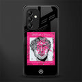 scribbled david michelangelo back phone cover | glass case for samsung galaxy a14 5g