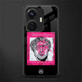 scribbled david michelangelo back phone cover | glass case for vivo t1 44w 4g