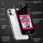 scribbled david michelangelo glass case for redmi 9 power image-4