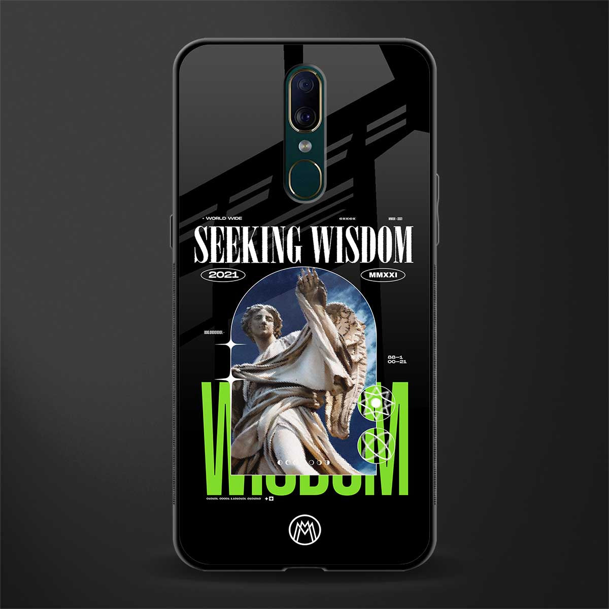 seeking wisdom glass case for oppo f11 image