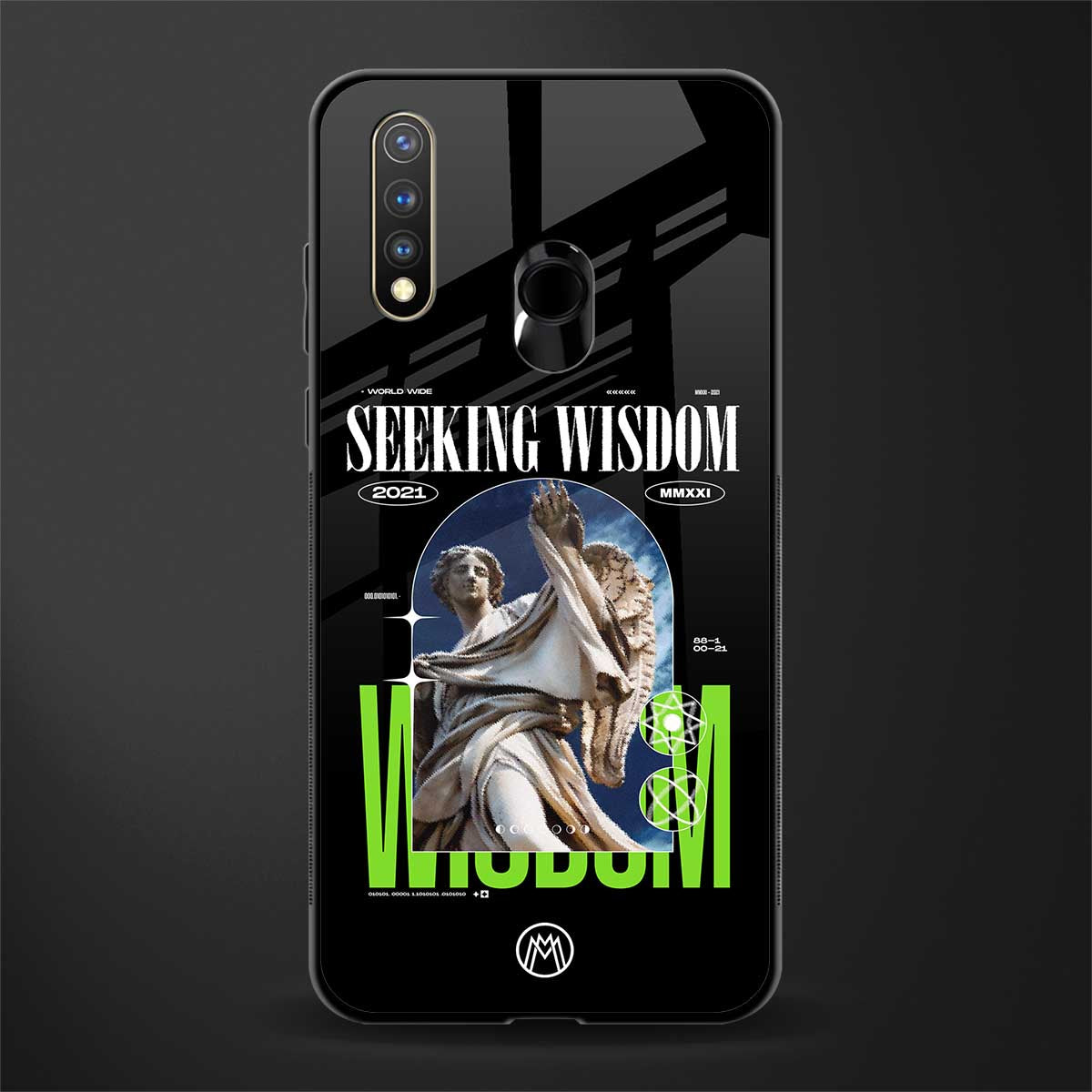 seeking wisdom glass case for vivo y19 image