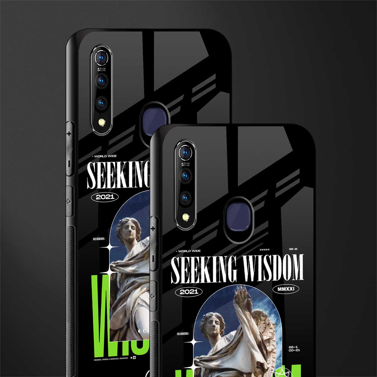seeking wisdom glass case for vivo z1 pro image-2