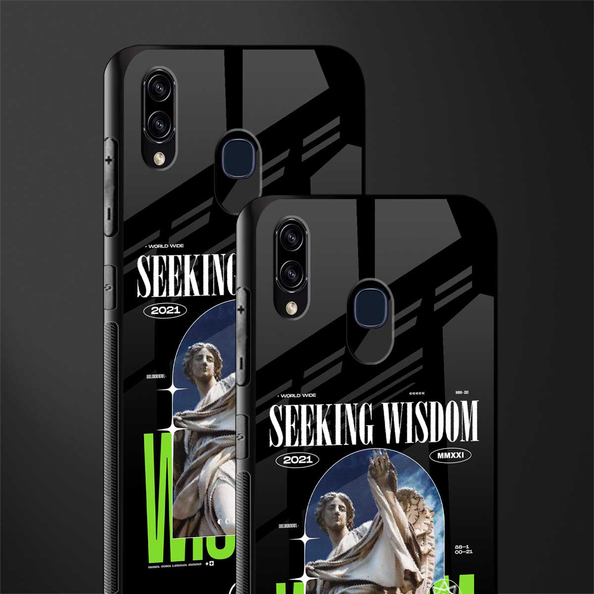 seeking wisdom glass case for samsung galaxy m10s image-2