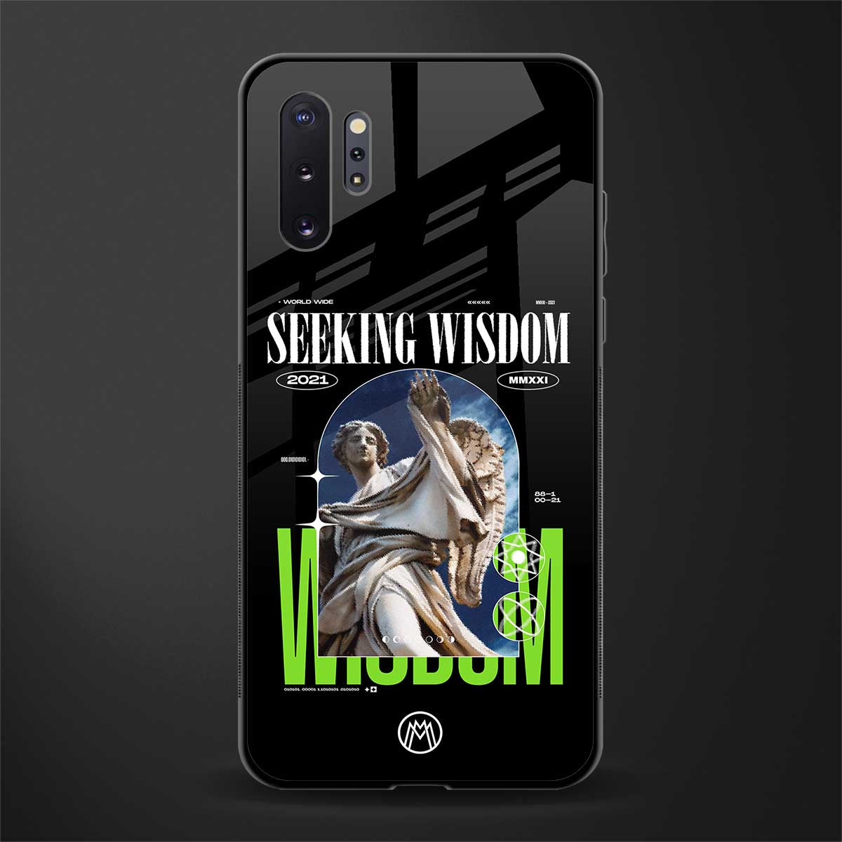 seeking wisdom glass case for samsung galaxy note 10 plus image