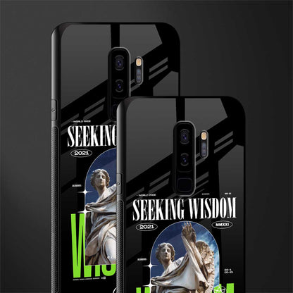 seeking wisdom glass case for samsung galaxy s9 plus image-2