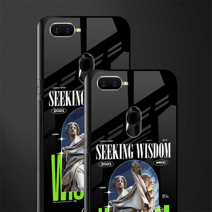 seeking wisdom glass case for oppo a5s image-2