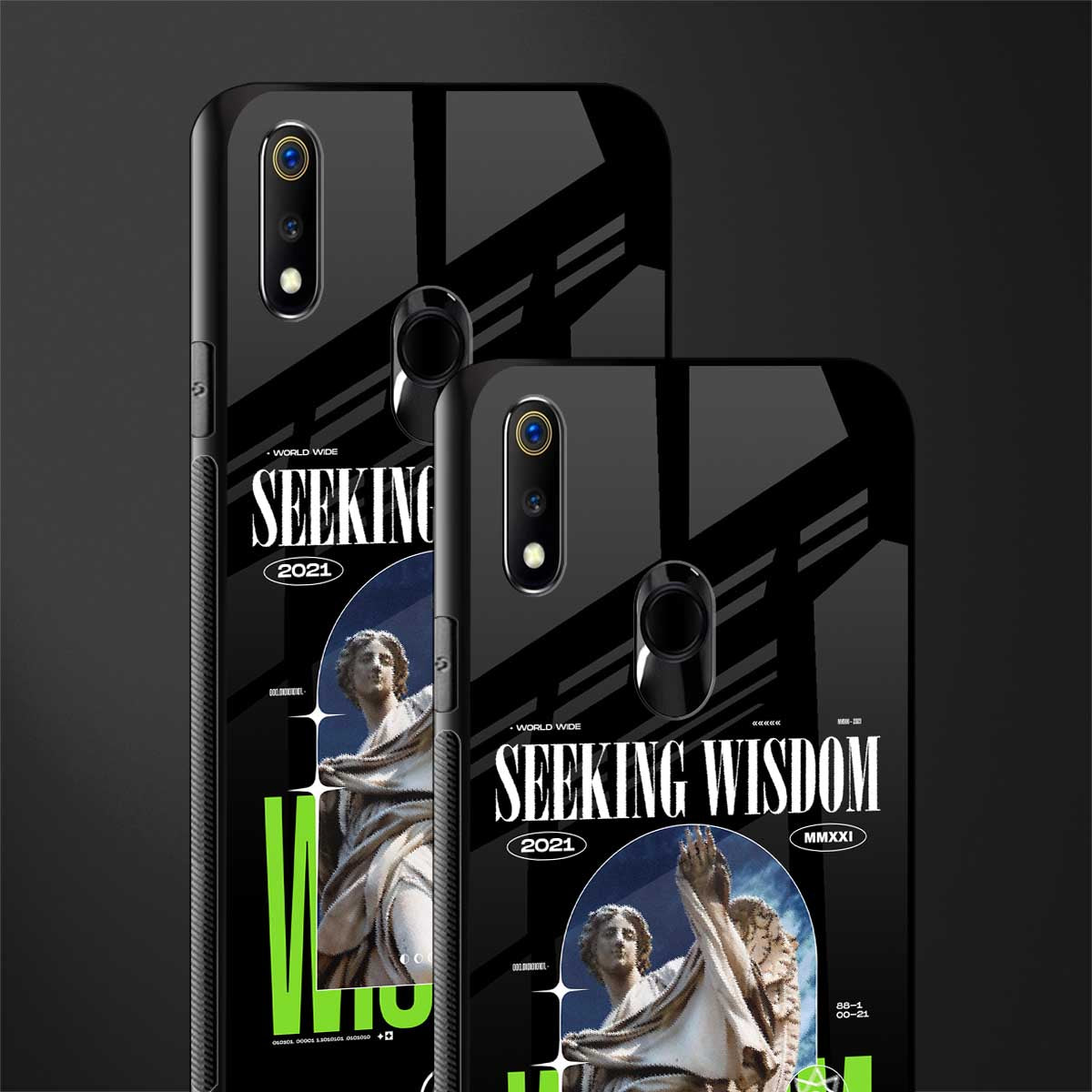 seeking wisdom glass case for realme 3 pro image-2