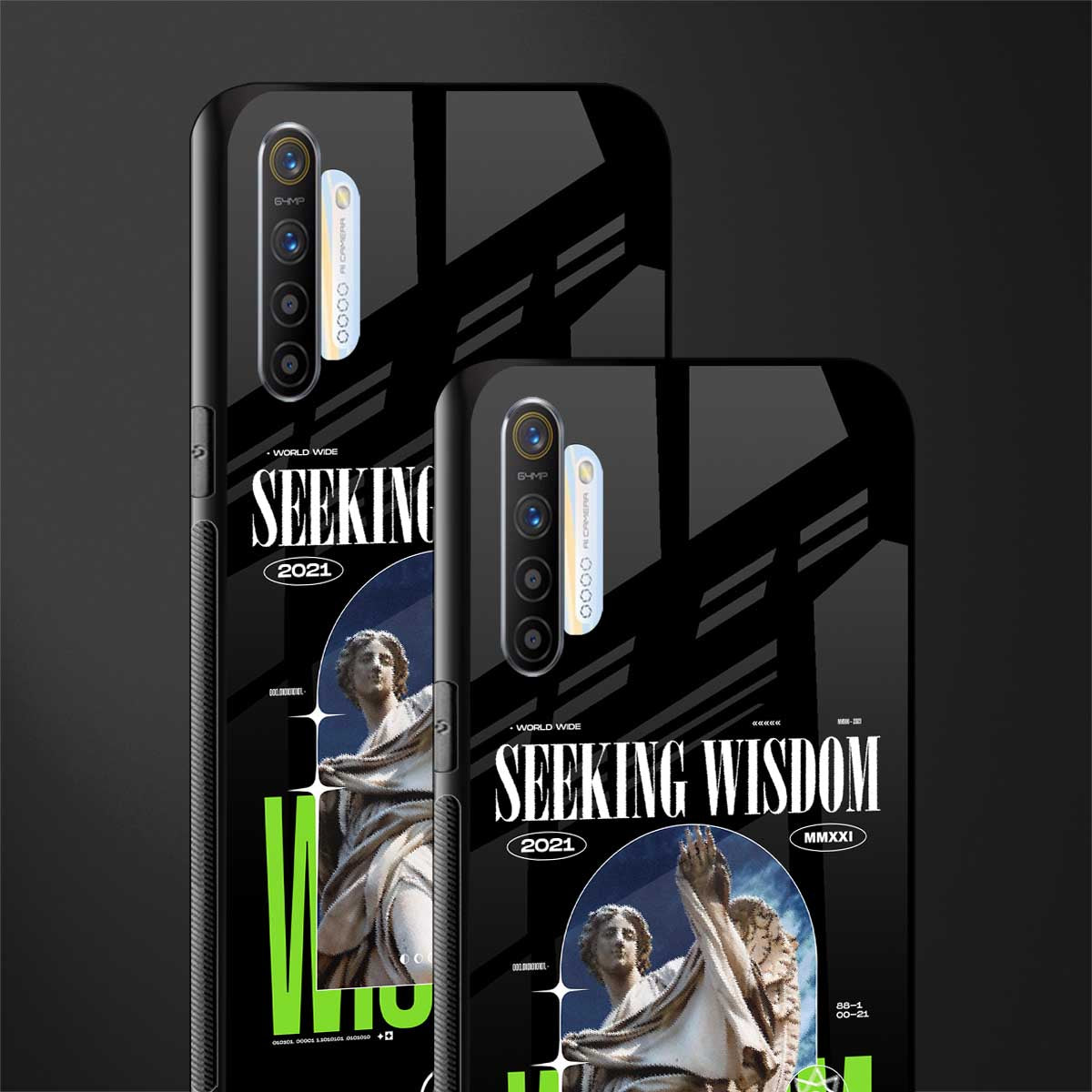 seeking wisdom glass case for realme x2 image-2