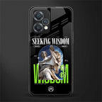 seeking wisdom back phone cover | glass case for realme 9 pro 5g