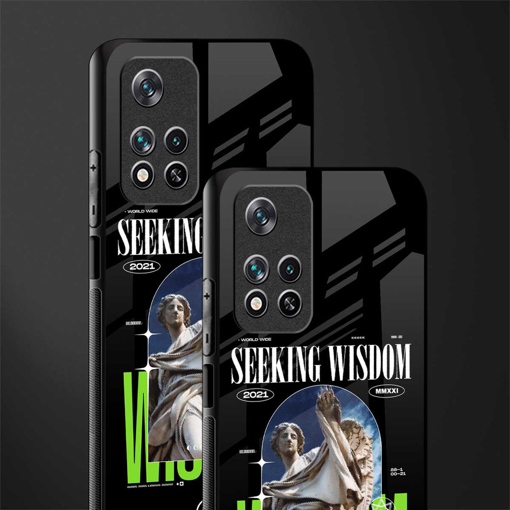 seeking wisdom glass case for xiaomi 11i 5g image-2