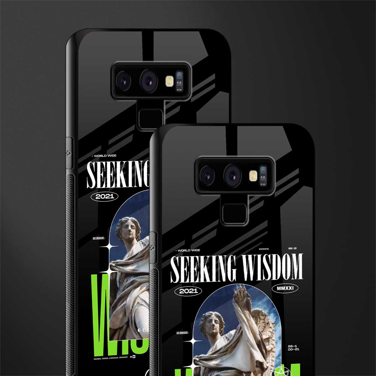 seeking wisdom glass case for samsung galaxy note 9 image-2
