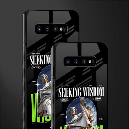 seeking wisdom glass case for samsung galaxy s10 image-2