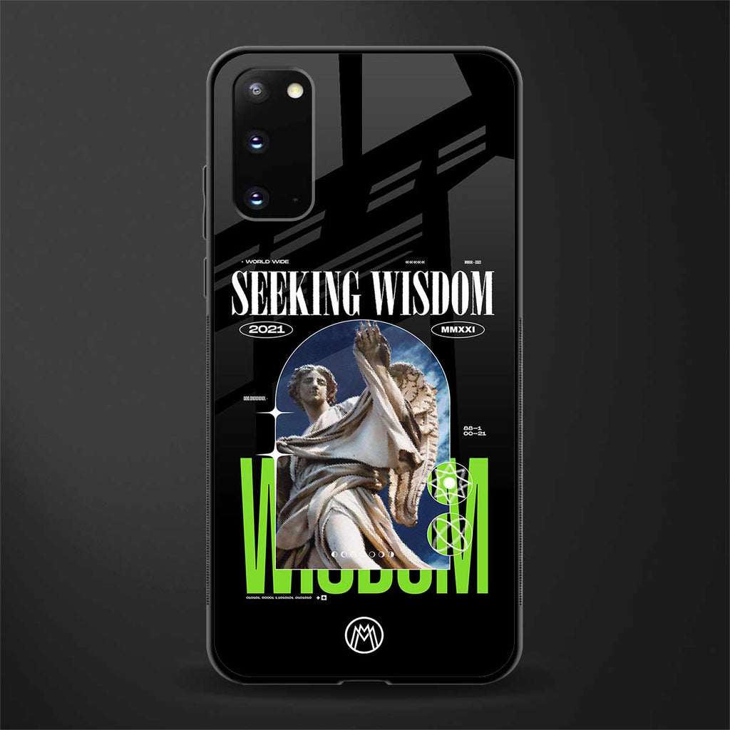 seeking wisdom glass case for samsung galaxy s20 image