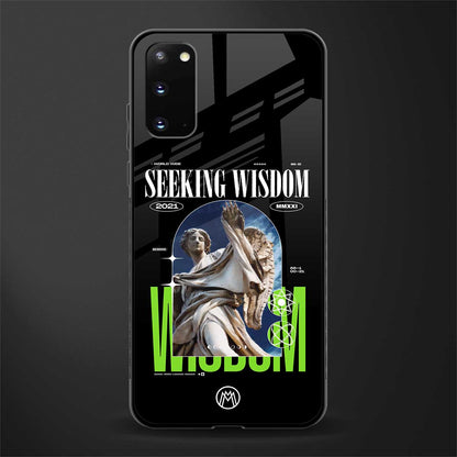 seeking wisdom glass case for samsung galaxy s20 image