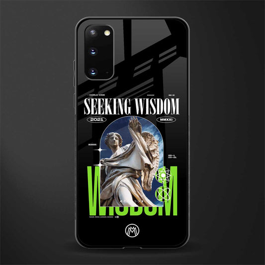 seeking wisdom glass case for samsung galaxy s20 image