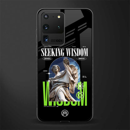 seeking wisdom glass case for samsung galaxy s20 ultra image