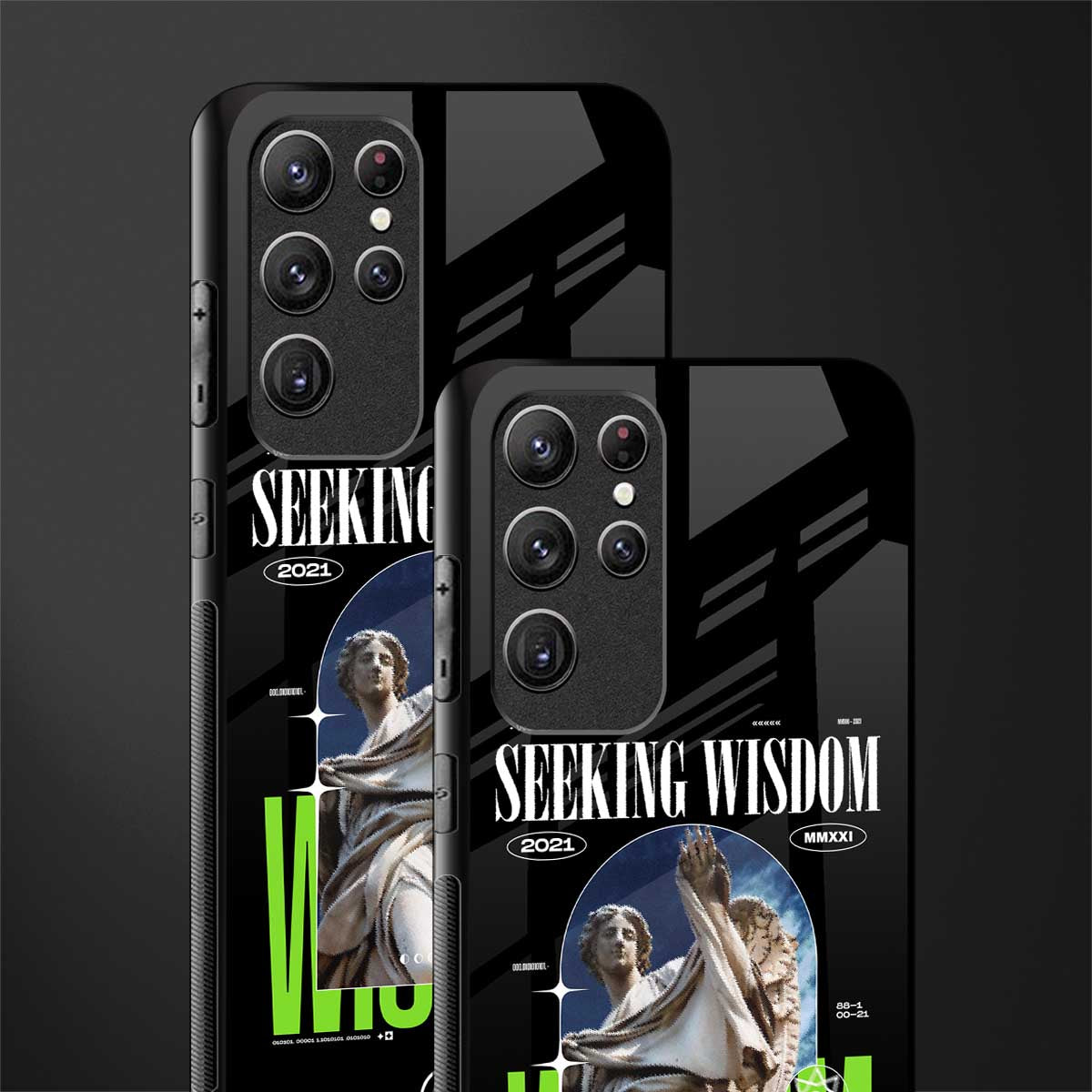 seeking wisdom glass case for samsung galaxy s21 ultra image-2