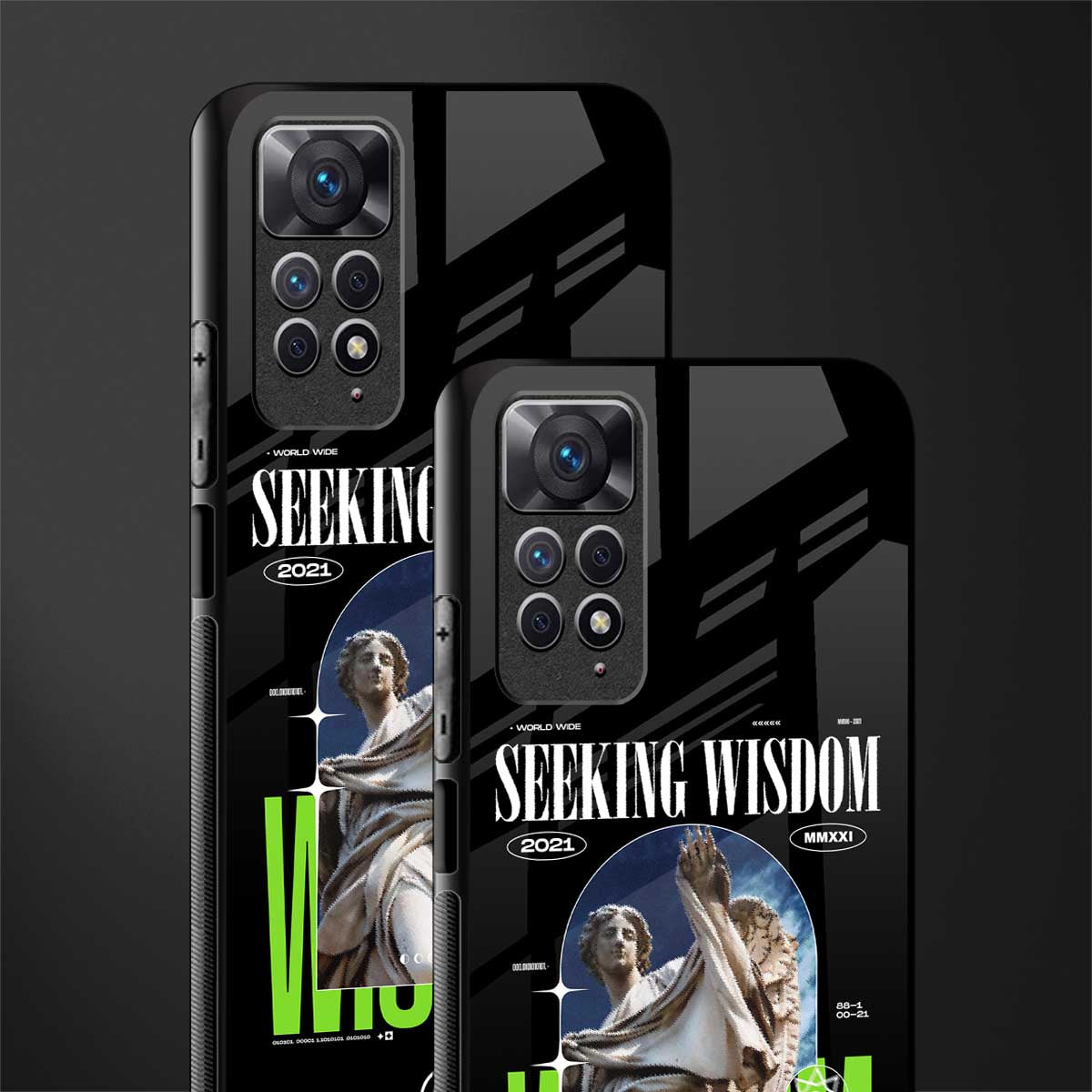seeking wisdom glass case for redmi note 11 image-2