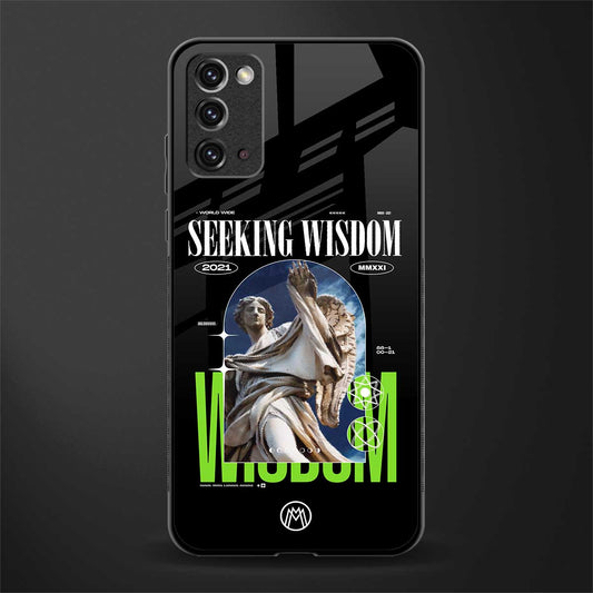 seeking wisdom glass case for samsung galaxy note 20 image