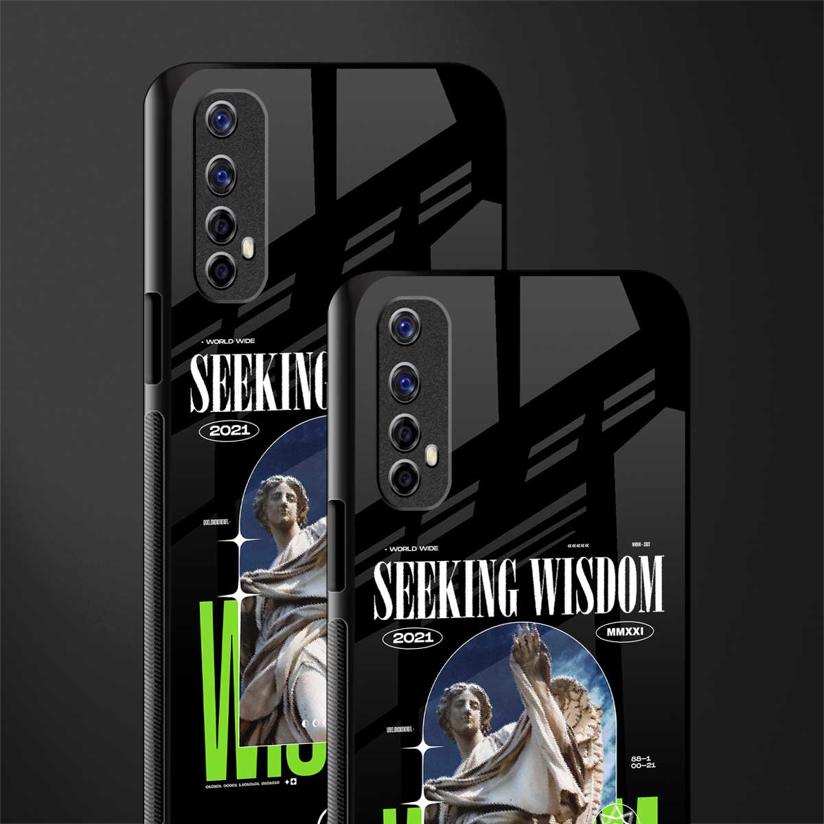 seeking wisdom glass case for realme 7 image-2