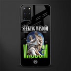 seeking wisdom glass case for samsung galaxy s20 plus image