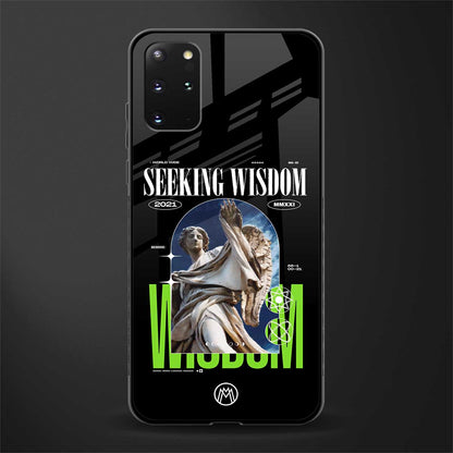 seeking wisdom glass case for samsung galaxy s20 plus image