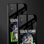 seeking wisdom glass case for redmi 9i image-2
