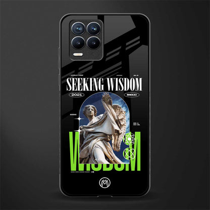 seeking wisdom glass case for realme 8 4g image