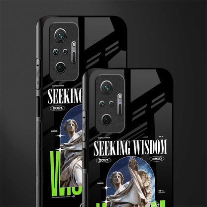 seeking wisdom glass case for redmi note 10 pro max image-2
