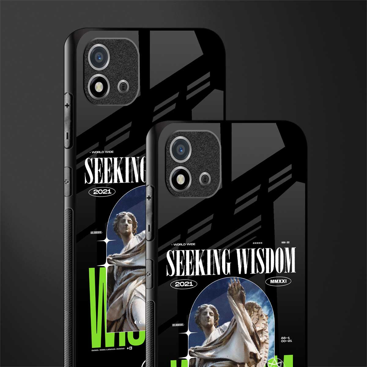 seeking wisdom glass case for realme c20 image-2