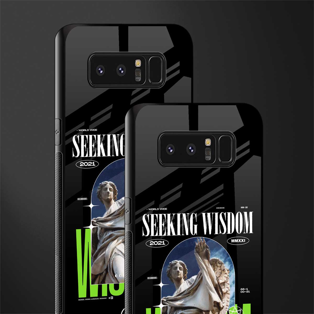 seeking wisdom glass case for samsung galaxy note 8 image-2